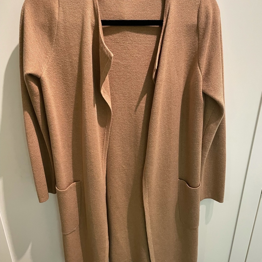 Juliette collarless sweater-blazer